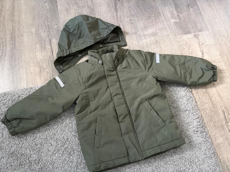 Lindex bunda zimná s kapucňou reflexná 116, lindex,116