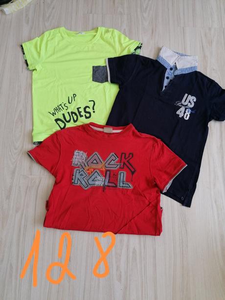 Chlapčenské tričká, 128