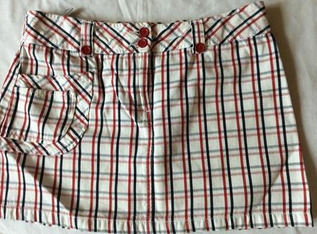 Kvalitná káro sukňa oasis v. m/l, m