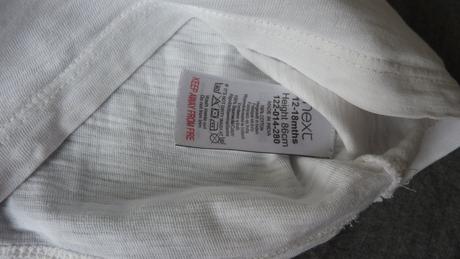 Tričko s flitrovým srdcom, 12-18m, next,86