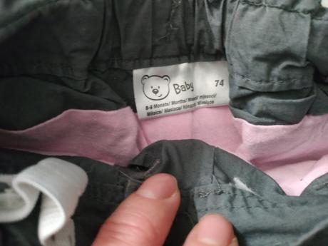 Balík nohavíc 74, 68–80