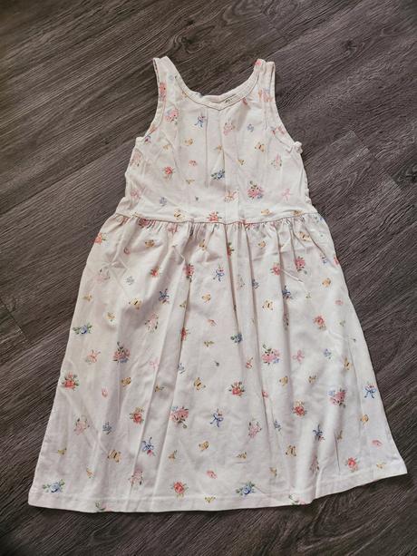 4x bavln. šaty 6-7r, h&m,122