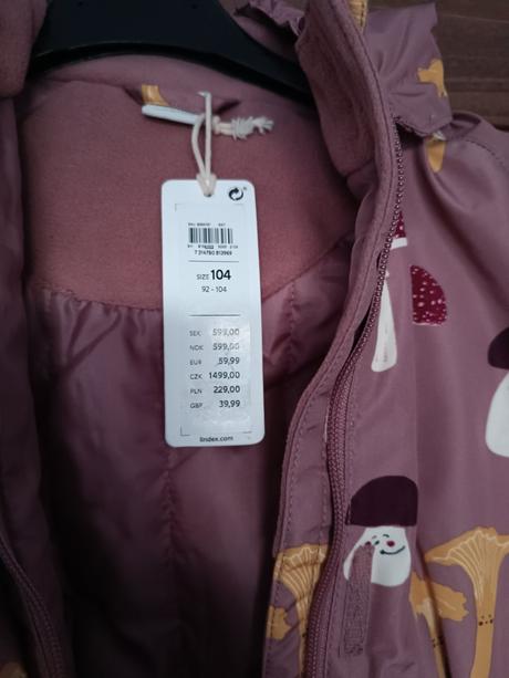 Zimný overal, lindex,104