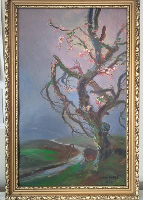 Ludvik dobeš olejomalba umierajuci strom, 