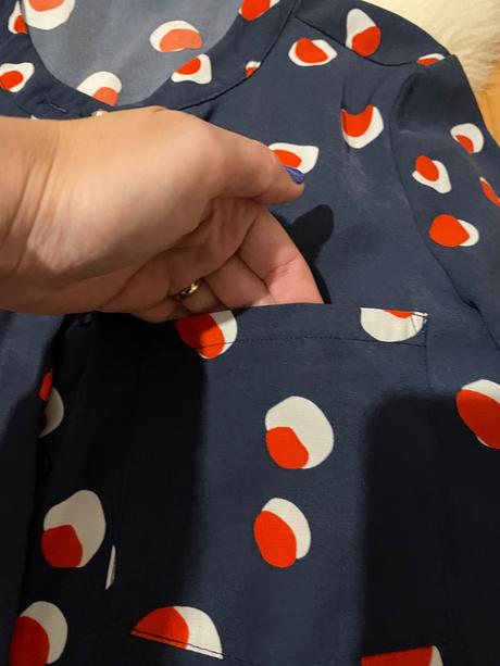 Farebna kosielka s peknymi detailami, vero moda,s