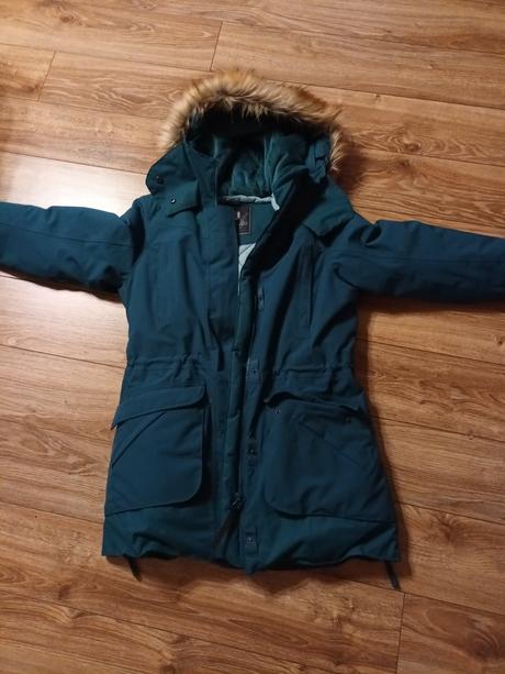 Dámska nepremokavá zimná parka - bunda sh900 na tu, quechua,l