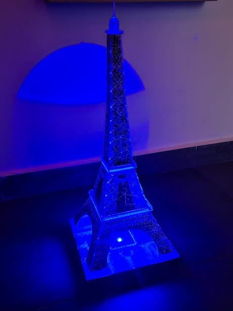 3d puzzle eiffelova veža,