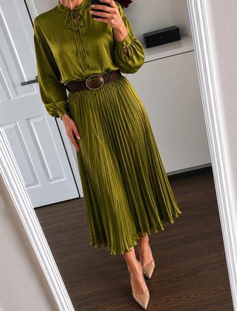 Limetková bluzka zara, zara,l
