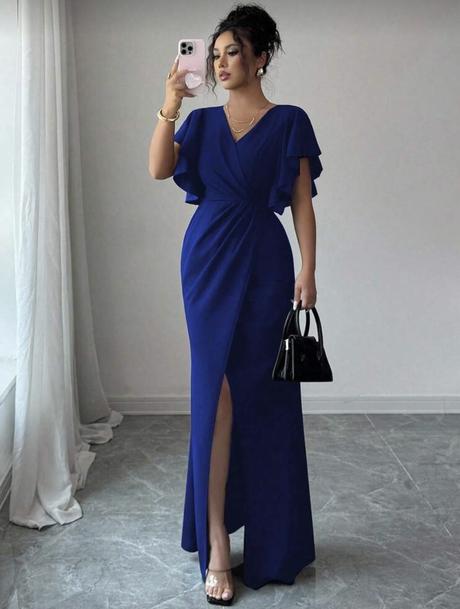 Dámske šaty dlhe elegantné, plesové, l / m / xl