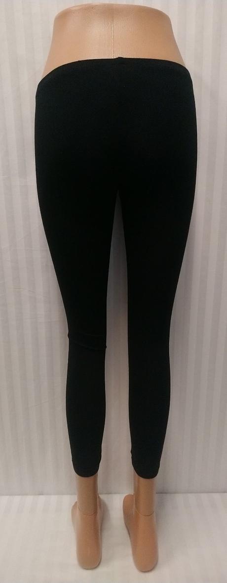 Dámske čierne elastické legíny, janina, m, m