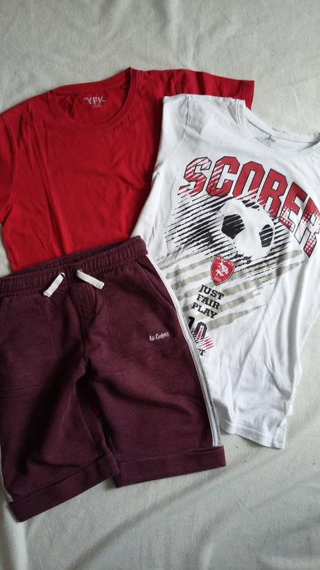 2ks tričiek a krátke nohavice veľ. 158, 158–170