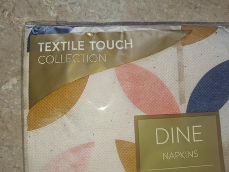 "textilné" servítky, 