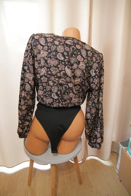 Vzorovaná body blúzka, m, m