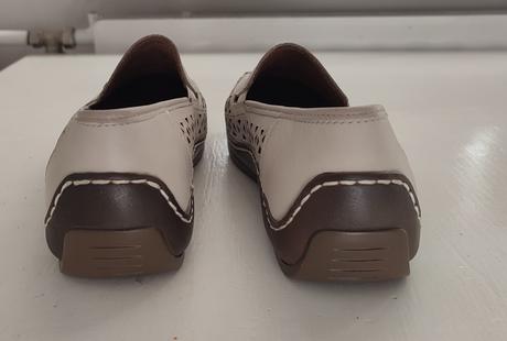 Dámske kožené letné topánky naturläufer 40/41, 40