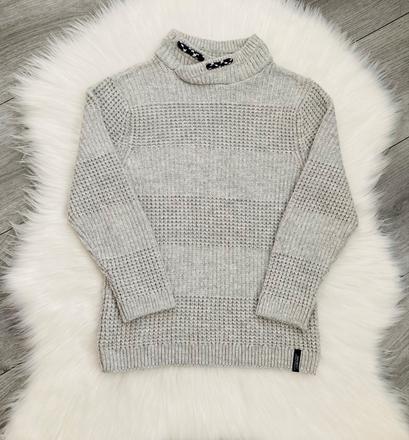 Zara svetrík s prekladaným golierom 116, zara,116