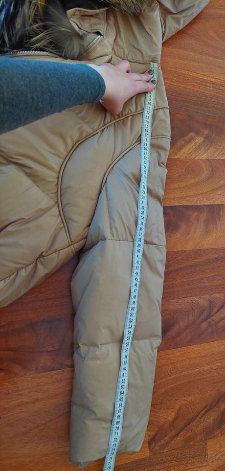 Zimná bunda s pravou kožušinou, l