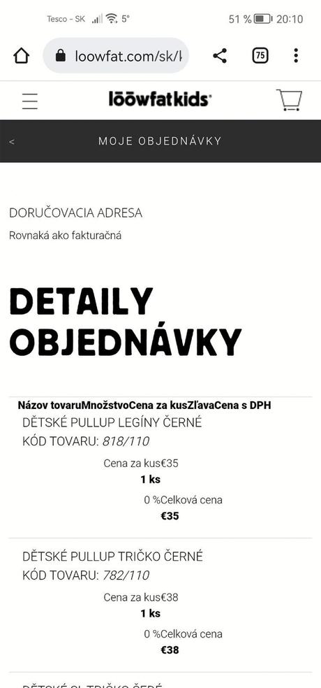 Legíny loowfat, 110