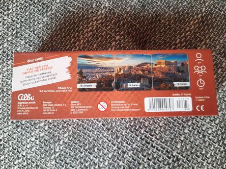 Panoramatické pexeso divy sveta, 