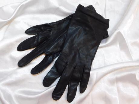 Dámske kožené rukavice, h&m,l