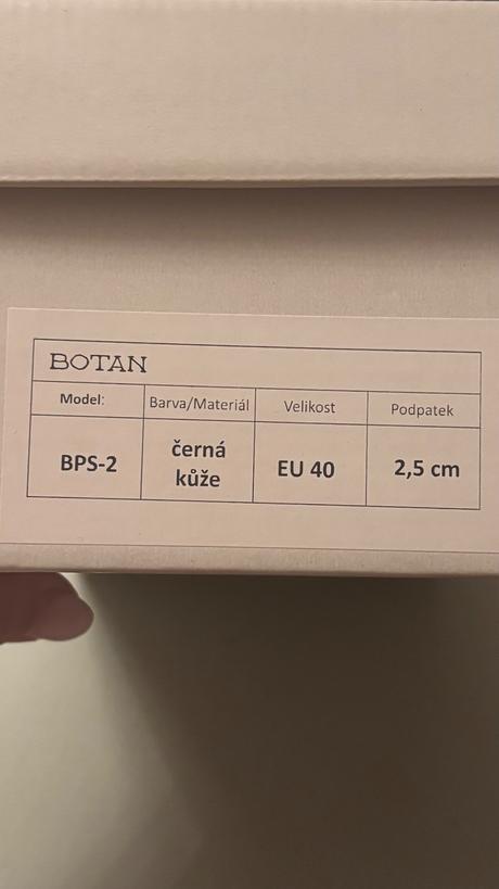Tanečné topánky, botan,40