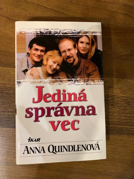 Kniha quindlenova - jediná správna vec, 
