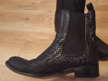 Kozene kotnikove cizmy, 40