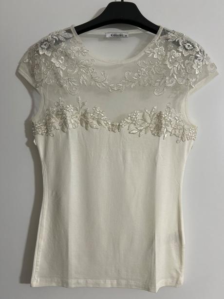 Tričko s výšivkou, m