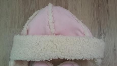 Set ciapka a rukavice na tuhu zimu, h&m,74