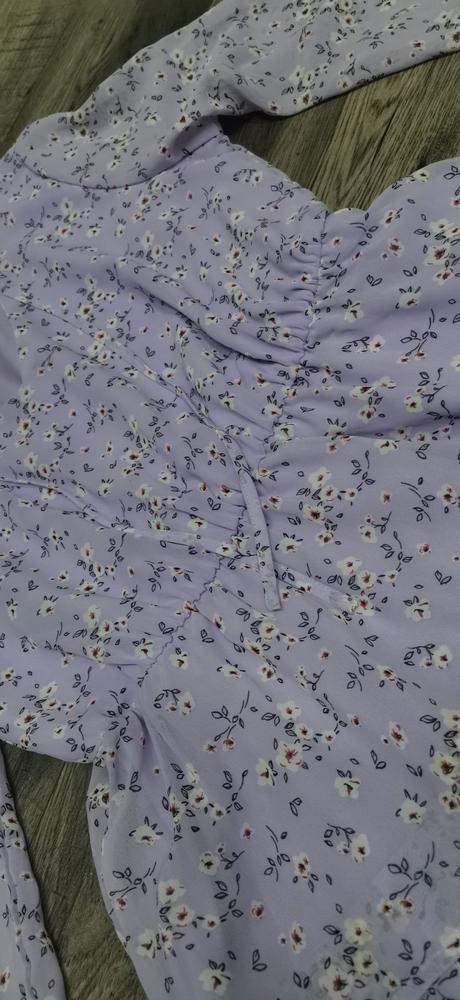 Fialové šaty, house,l