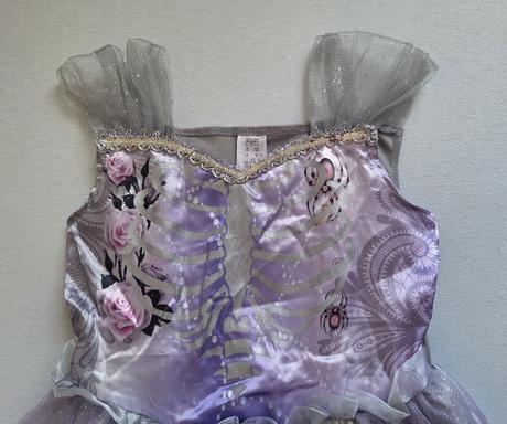 Zombie princezná / nevesta kostým 122-128, 