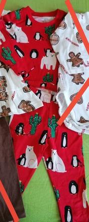 Vianočný červený komplet 74, 74