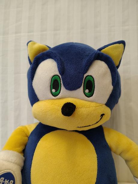 Zber. retro ježko sonic outfite, build-a-bear 2016,