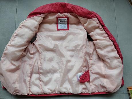 Červená prešívaná vesta, primigi,116