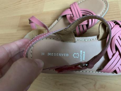 Sandálky, reserved,34