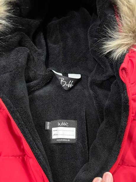 Bubbe zimna vetrovka s kožušinou 104/110, bubbe,104