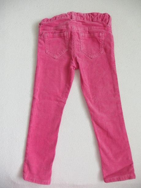 Menčestrove nohavice, h&m,104