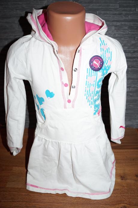 Predlzena puma mikina, saty, puma,104