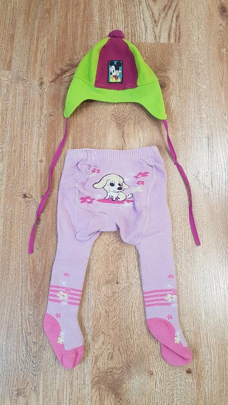 Pančuchy + čiapka 80 - 86, 21