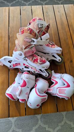 Detské inline korčule truly mission 9.1 + chrániče, 30