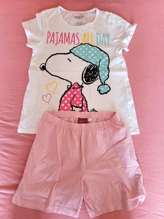 Pyžamo snoopy -veľ.122/128-super stav, peanuts,128