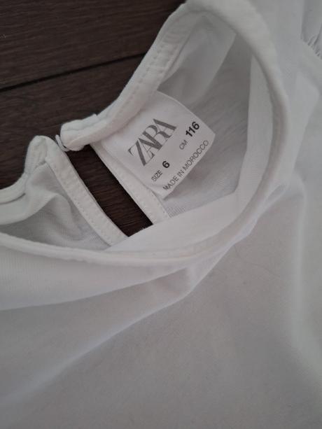 Tričko s volánmi, zara,110