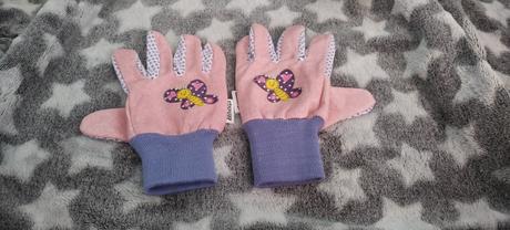 Pracovne detske rukavice cel. dl. 18cm,