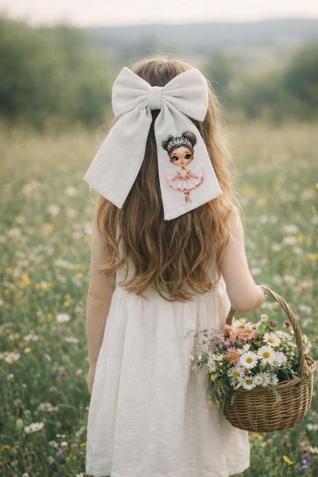 Handmade mašle do vlasov, 