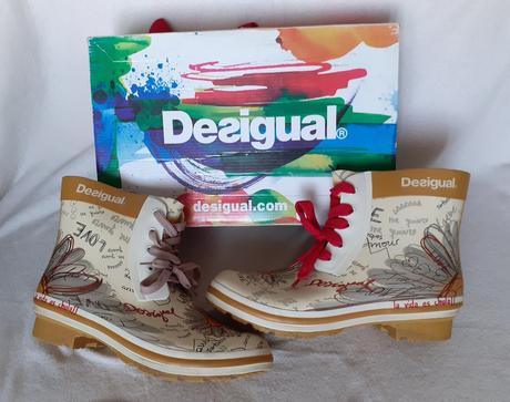 Dámske nízke gumáky desigual č. 41, desigual,41