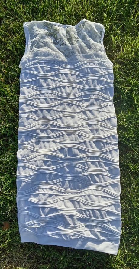 Dámske biele šaty, m