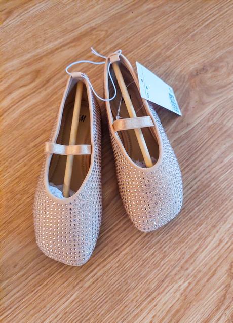 H&m balerínky so strasmi, h&m,29