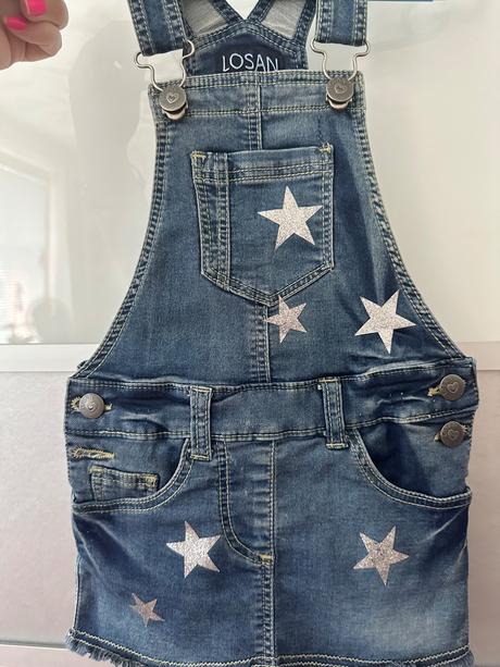 Paradne trendy riflove saty, 98