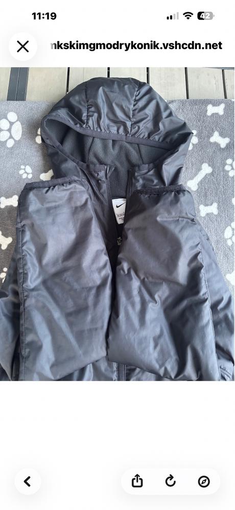 Jarná bunda nike ,podšita, nike,152