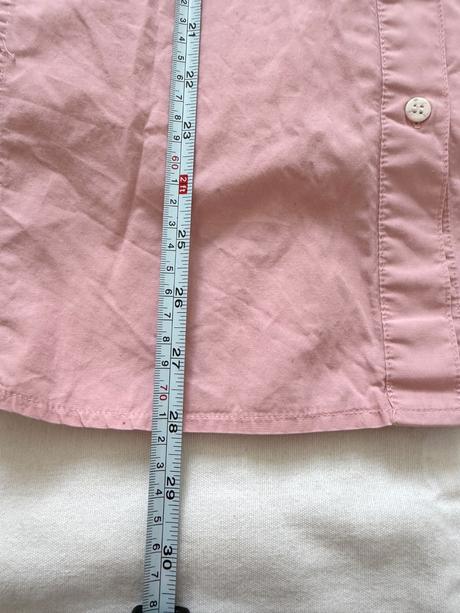 Svetloružová bavlnená košeľa catherine, xl