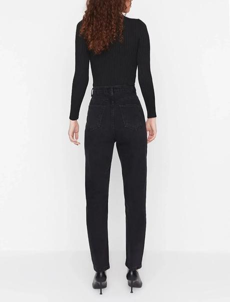 Cierne mom džínsy, m